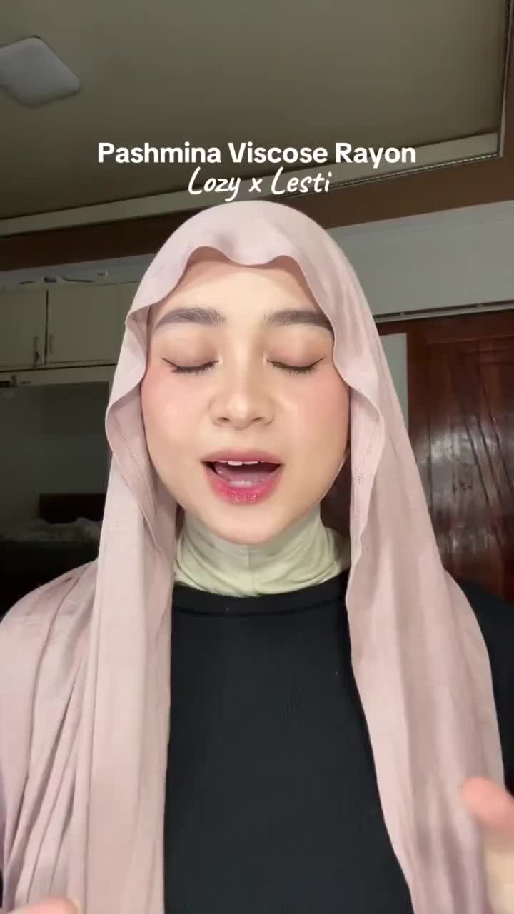 Lozy Hijab - Arabian Shawl Lozy x Lesti (Hijab Pashmina Viscose Rayon) Muslim Soft Kerudung Wanita