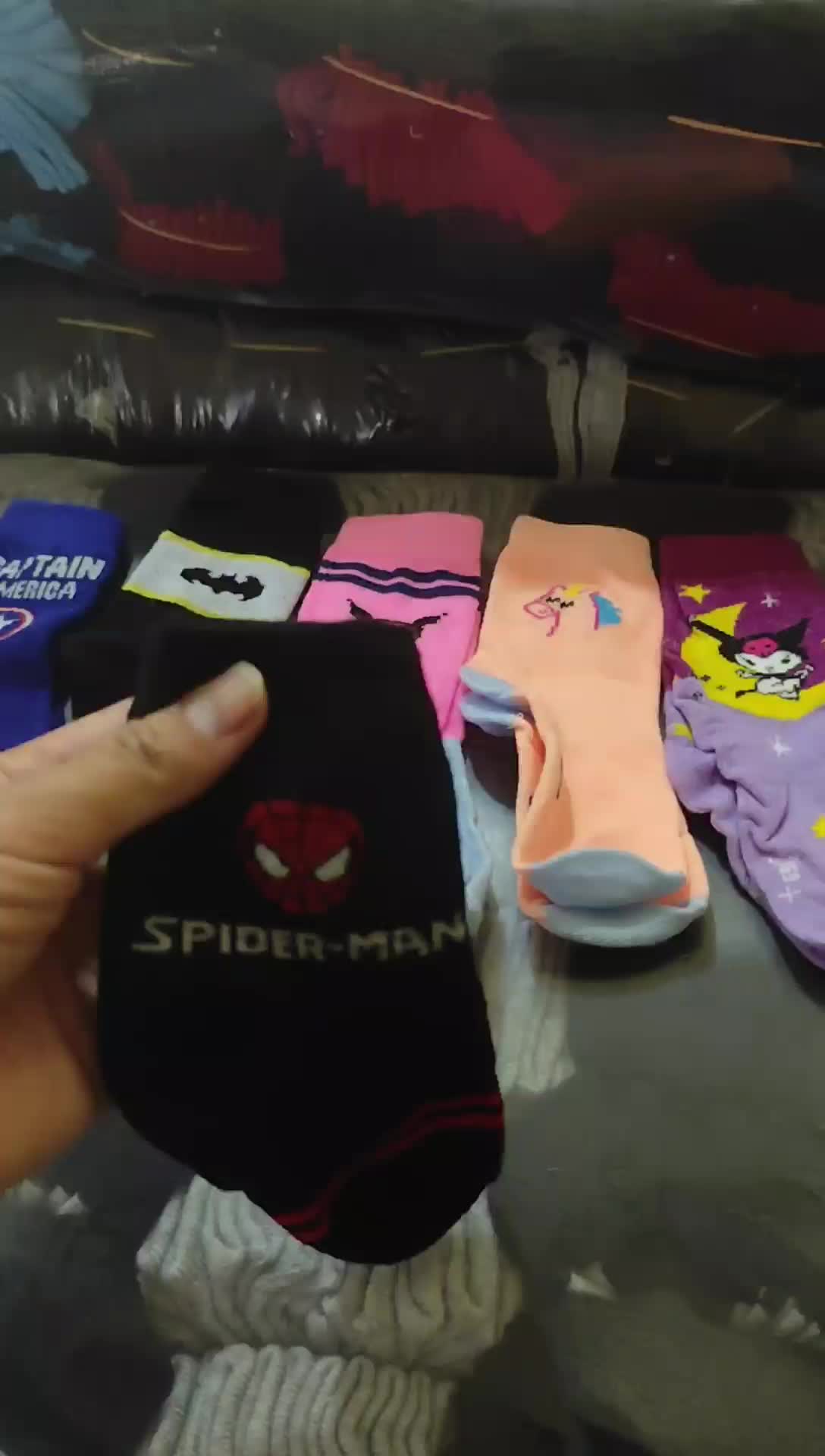 Fashion Sock ( Paket 3 Pasang ) Kaos Kaki Anak Motif Karakter Terbaru Untuk TK/PAUD dan SD sarung laki2 6–12 tahun t.cotton 9-10 tahun kaus kaki spandeks 4-5 tahun Smp