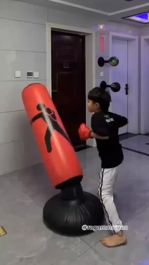 Alat Samsak Tinju Boxing Taekwondo Karate Target MMA Satu Set Berdiri JA24 Silat