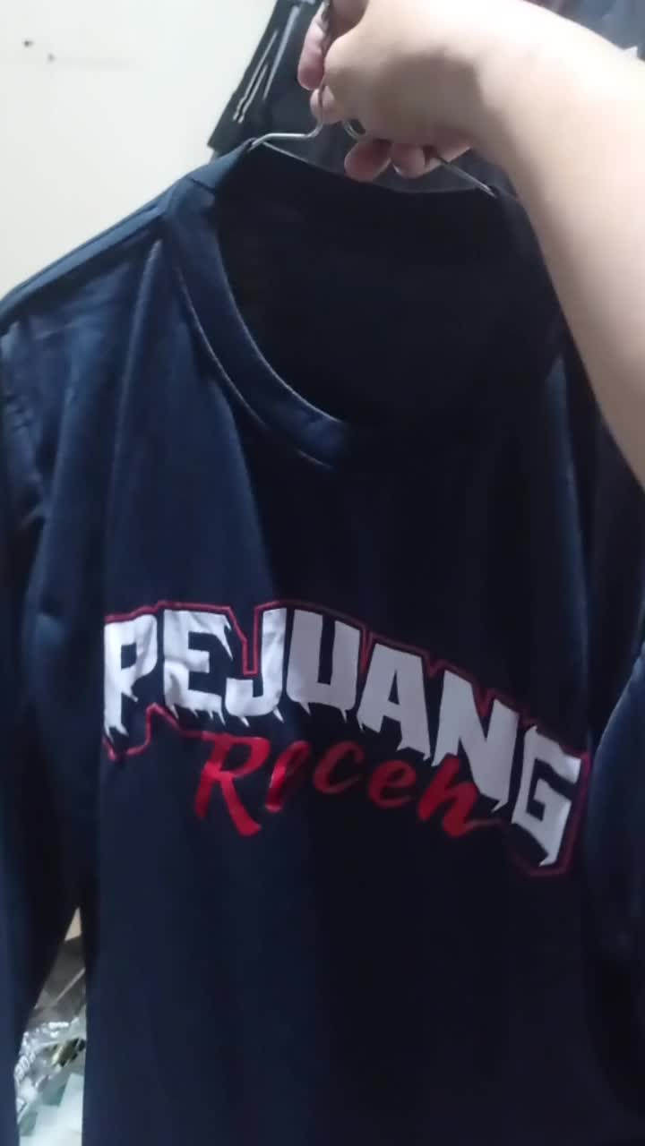 Kaos Pejuang Receh Coin Tangan Panjang Baju Pria Sablon Oblong Dewasa Distro Keren Katun