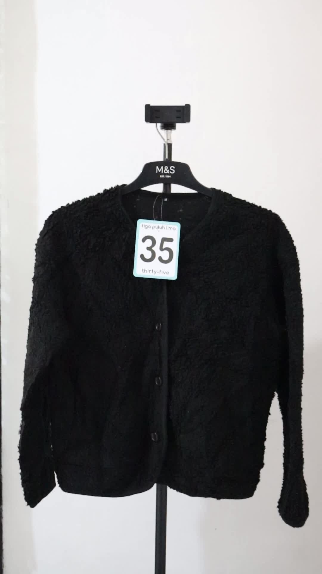(KODE BARANG 35) Jaket Lembut Polos - BISA COD