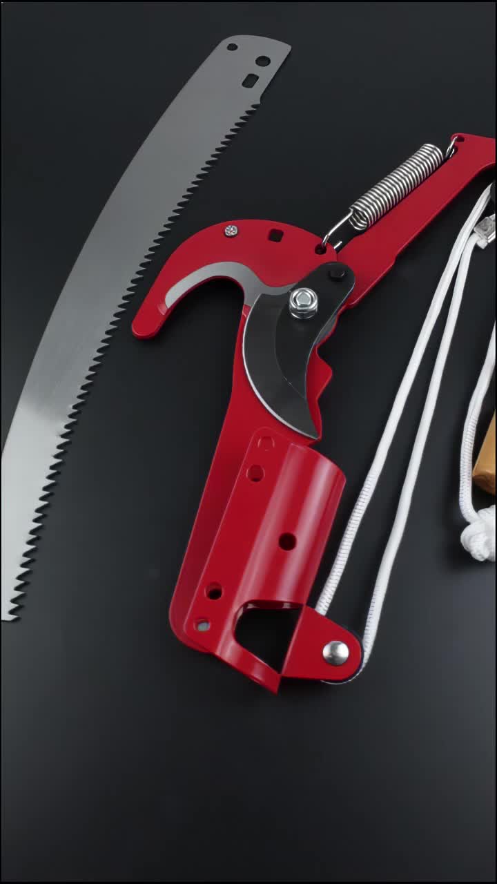 ALLEFIX Peralatan Berkebun Tree Pruner Saw Dahan Plus Tali Tarik Potong Dahan Ranting Multifungsi - 6530