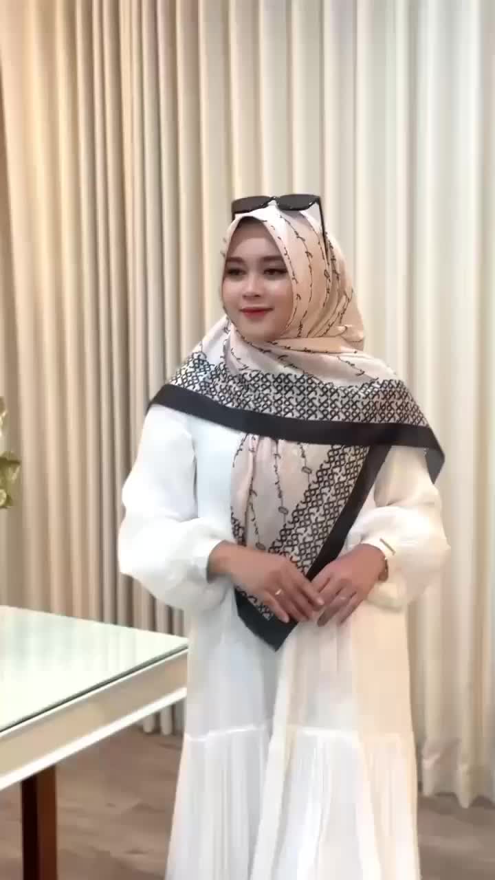 Hijab DORA BELLA SERIES JOURNEY 3 Motif Langka Terbaru - Wanita, Square, Kerudung, Syari, Muslim, Empat, Segi