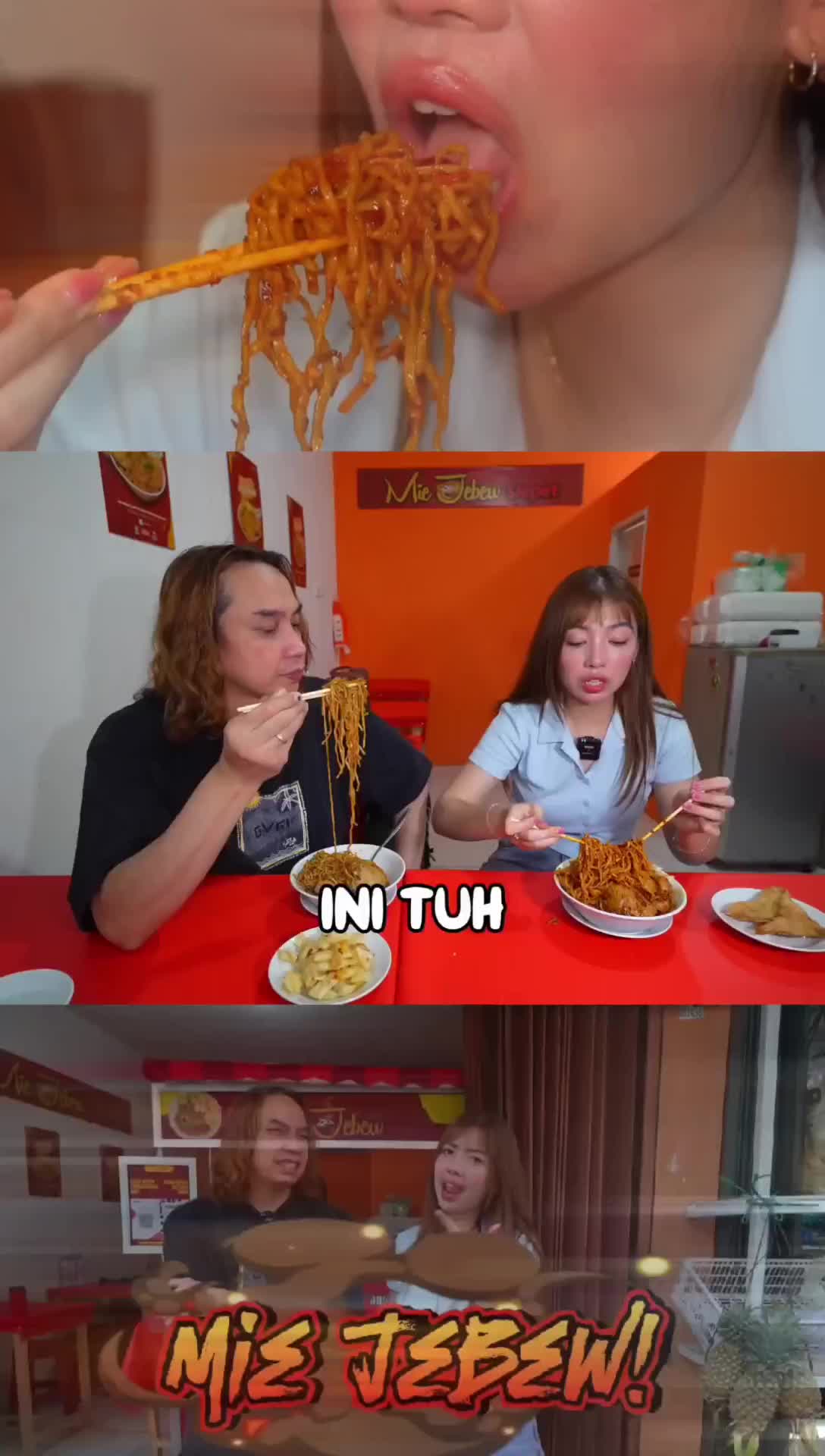 Mie Jebew Slepet - Pedas nikmat - makanan pedas 1 porsi lengkap Food Noodles
