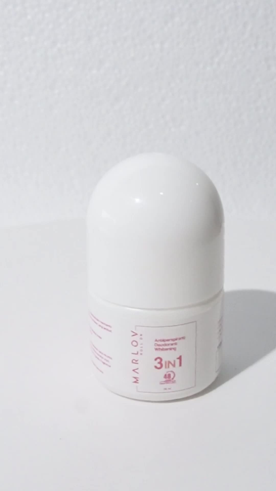 [CREATOR EXCLUSIVE BUNDLING 3PCS] MARLOV Antiperspirant Deodorant Whitening Roll On 3 in 1 Formula 25ml BPOM HALAL
