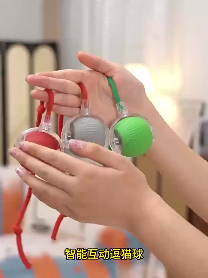 Mainan Anjing Kucing Pet/Smart Rotating Ball For Pet/Interaksi cerdasBuat bola kucing Pet Hewan Peliharaan Bola Mainan Automatic Rolling Ball Rechargeable