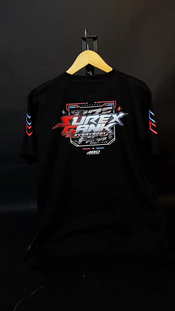 Kaos Surex Gank Supermoto Herrex Gank Driver CRF KLX Dtracker KTM Distro Cutton Combed 30s Pria Wanita - Baju, Katun