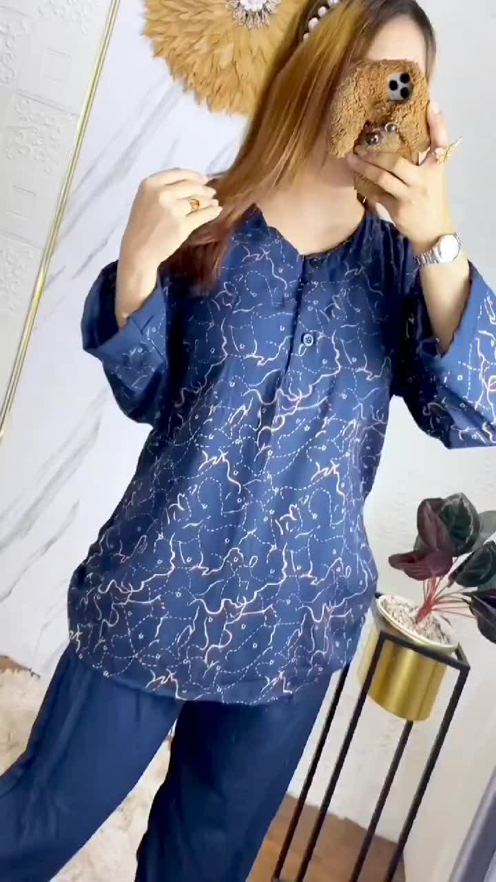ONESET RAYON LENGAN PANJANG - SETELAN PANJANG CELANA PANJANG WANITA MODEL (CPLP) - BAJU DAN CELANA SANTAI-OUTFIT CANTIK