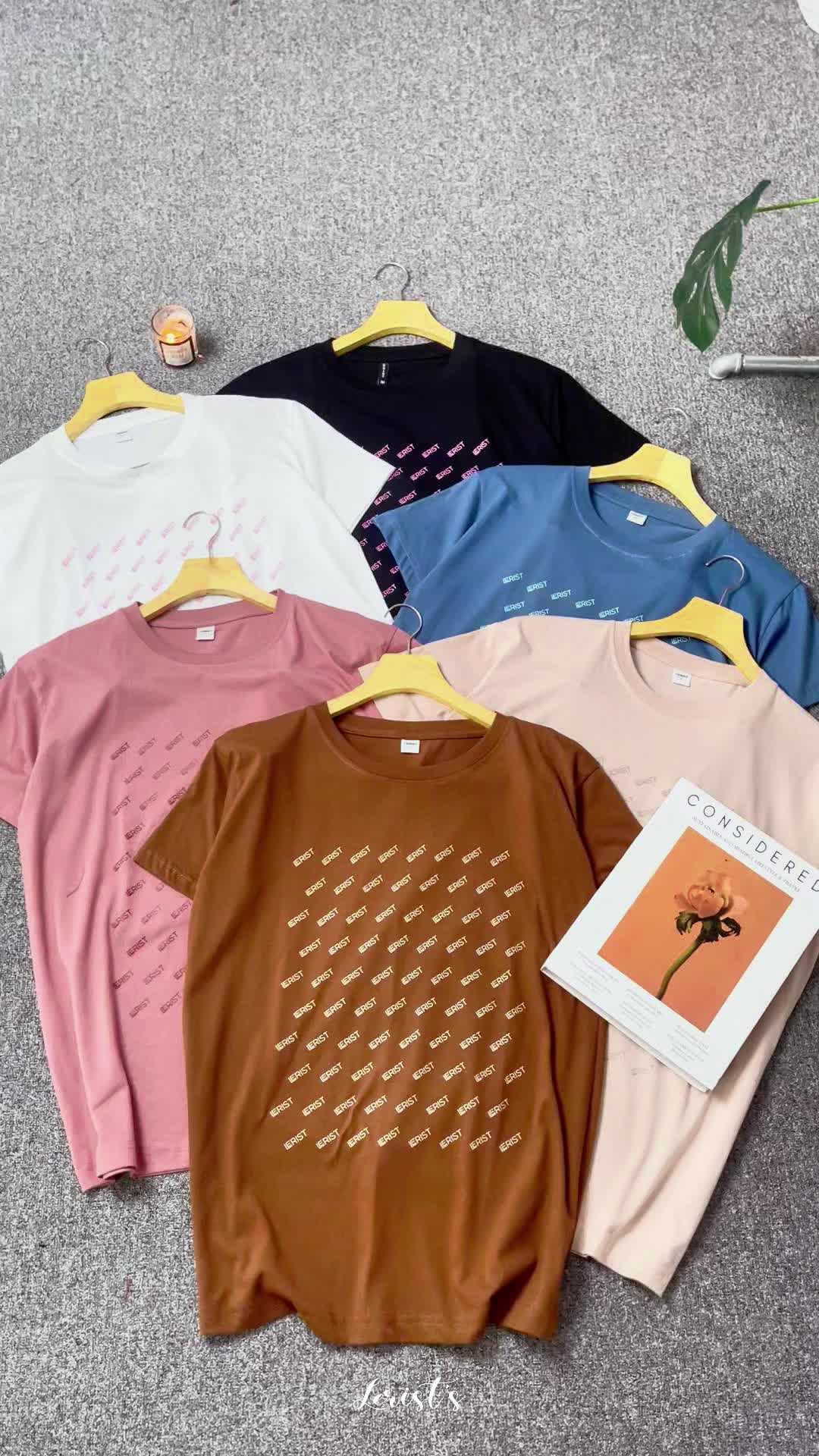 O-NECK PATTERN FONT LERIST T-SHIRT basic cotton combed 30s premium motif simple cewek dewasa kaos santai wanita leher bulat katun Outfit.id2