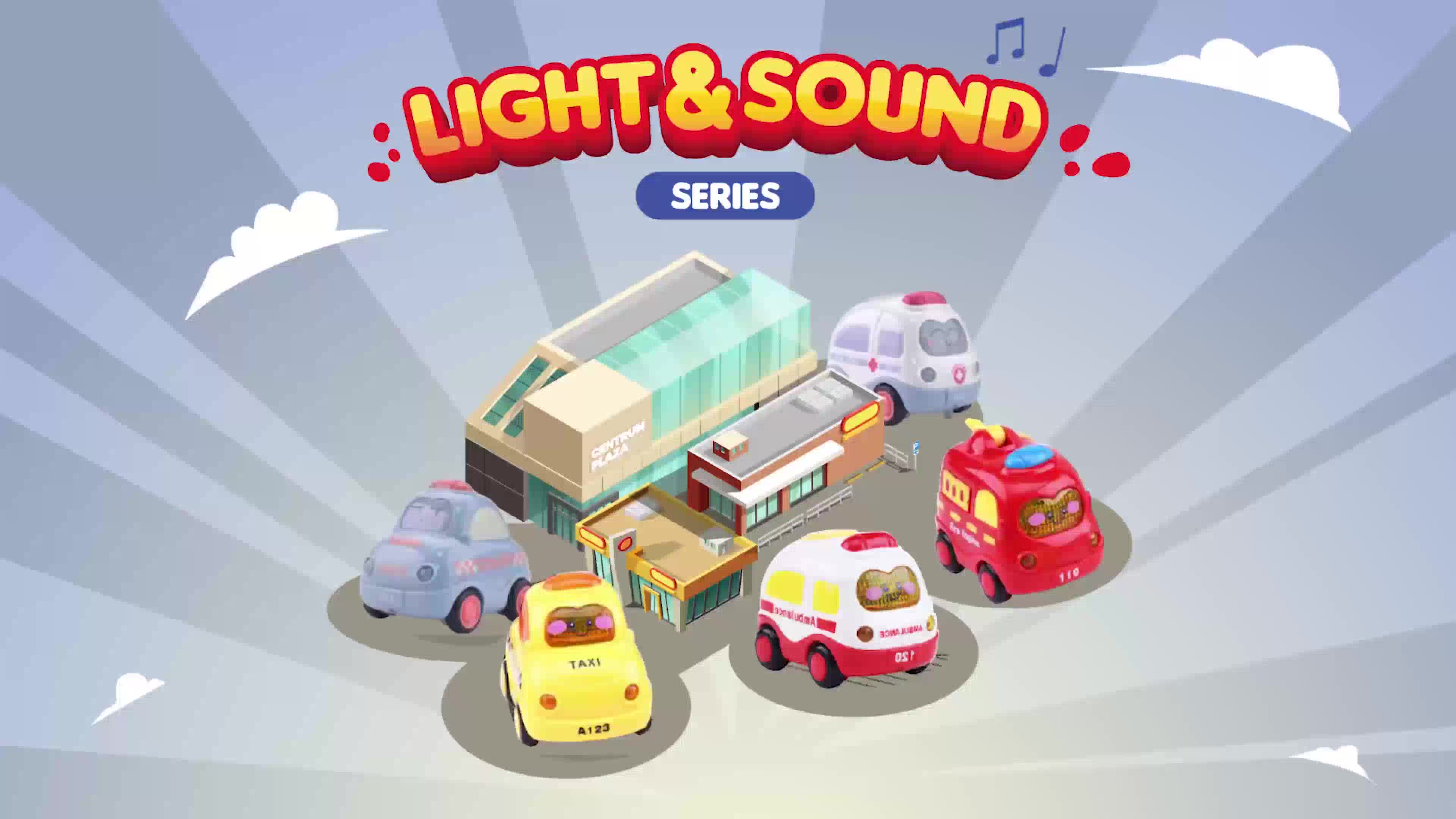 (Free Baterai) MEDELYN Mainan Mobil Anak Profesi Bunyi Nyala Lampu Control Remot IQAngel ABS Food Grade BPA Free Size 6x9x7cm Aman & Rapi Harga Terjangkau  Remote