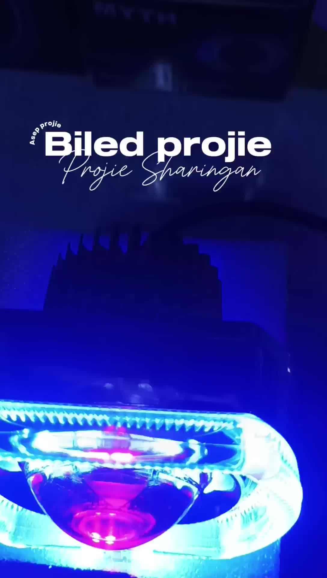 LAMPU BILED PROJIE SHARINGAN UKURAN 4,5 INCHI | Mobil & motor