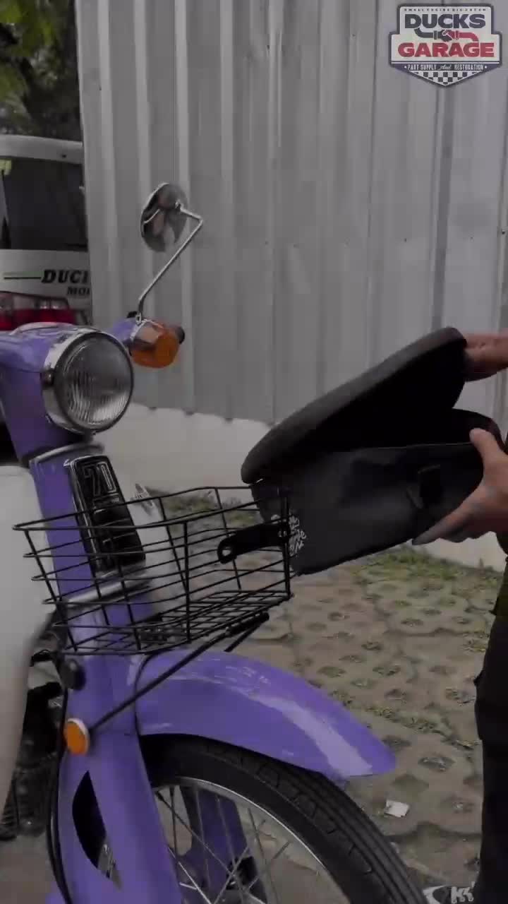 Paket Keranjang Depan Kecil Honda C70 C700 C800 Supercup Astrea 800 Star Prima Grand Impressa Legenda Hitam