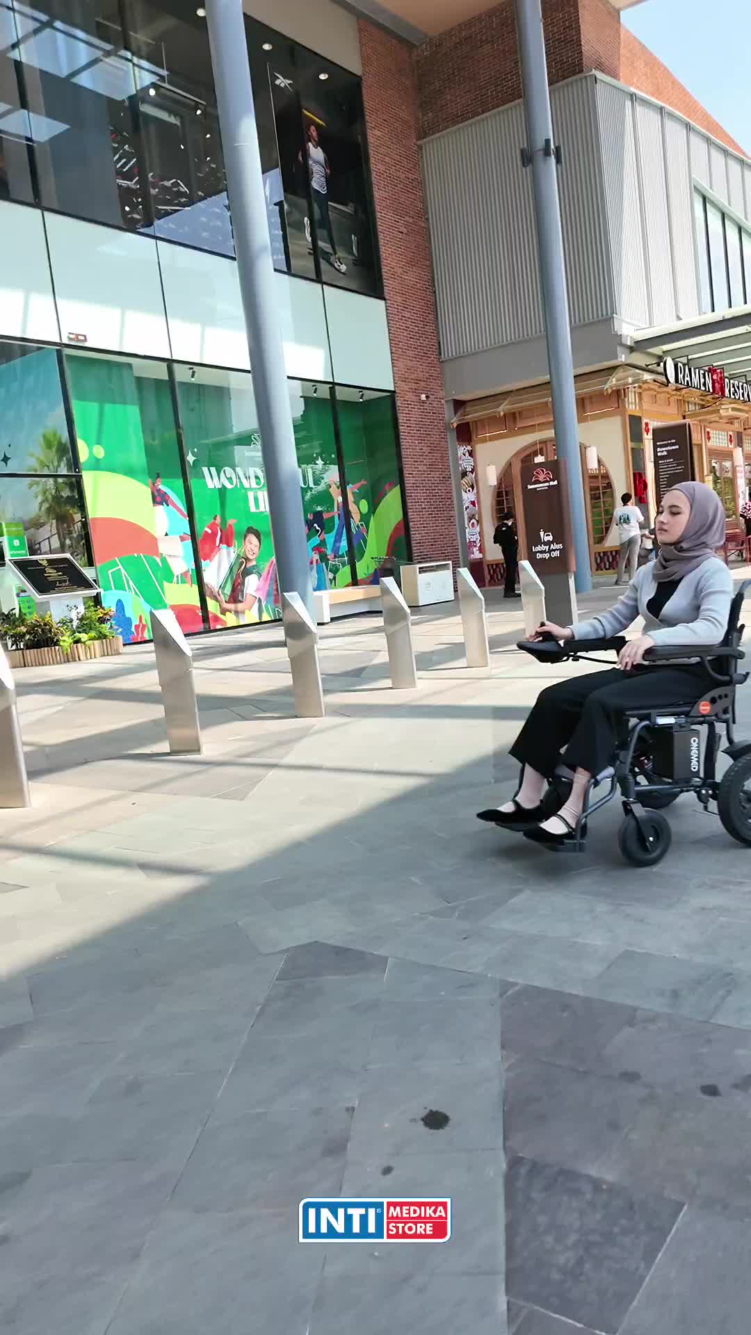 ONEMED - Kursi Roda Elektrik Travelling Portable Lipat AN45 | Listrik