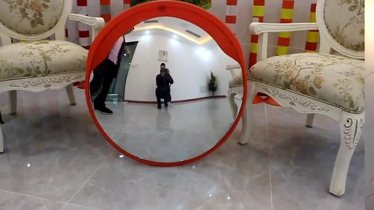 Convex Mirror 60cm Outdoor Cermin Cembung Cermin Tikungan Keselamatan Kaca Plastik