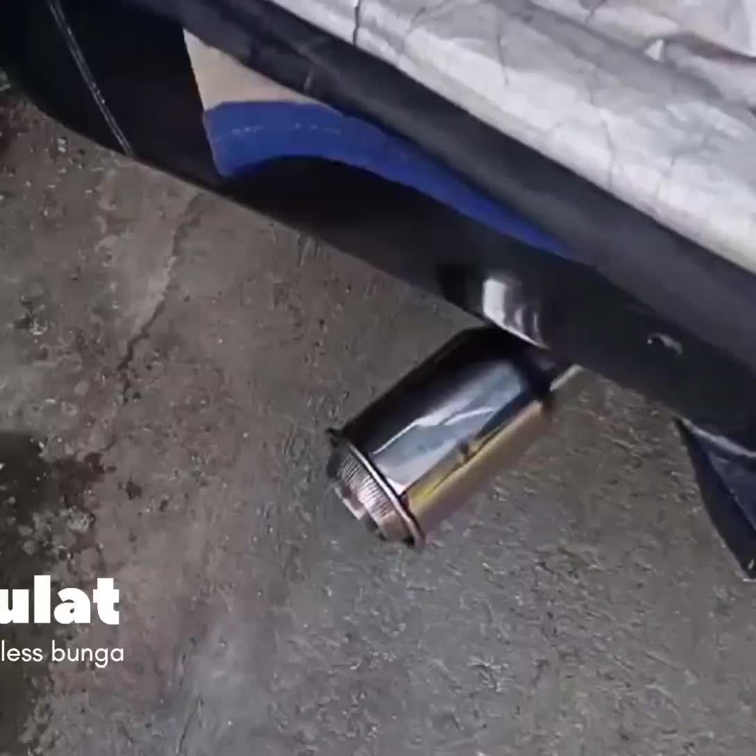 Knalpot suoss stainless untuk semua jenis mobil bensin grand max, carry, apv, luxio, kijang, avanza, inova, ayla, cayla, dll Baud Racing