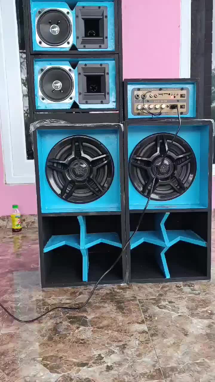 Paket 8 inch Cbs nogosari Sound Miniatur siap bunyi Bluetooth Speaker salon Bass Subwoofer
