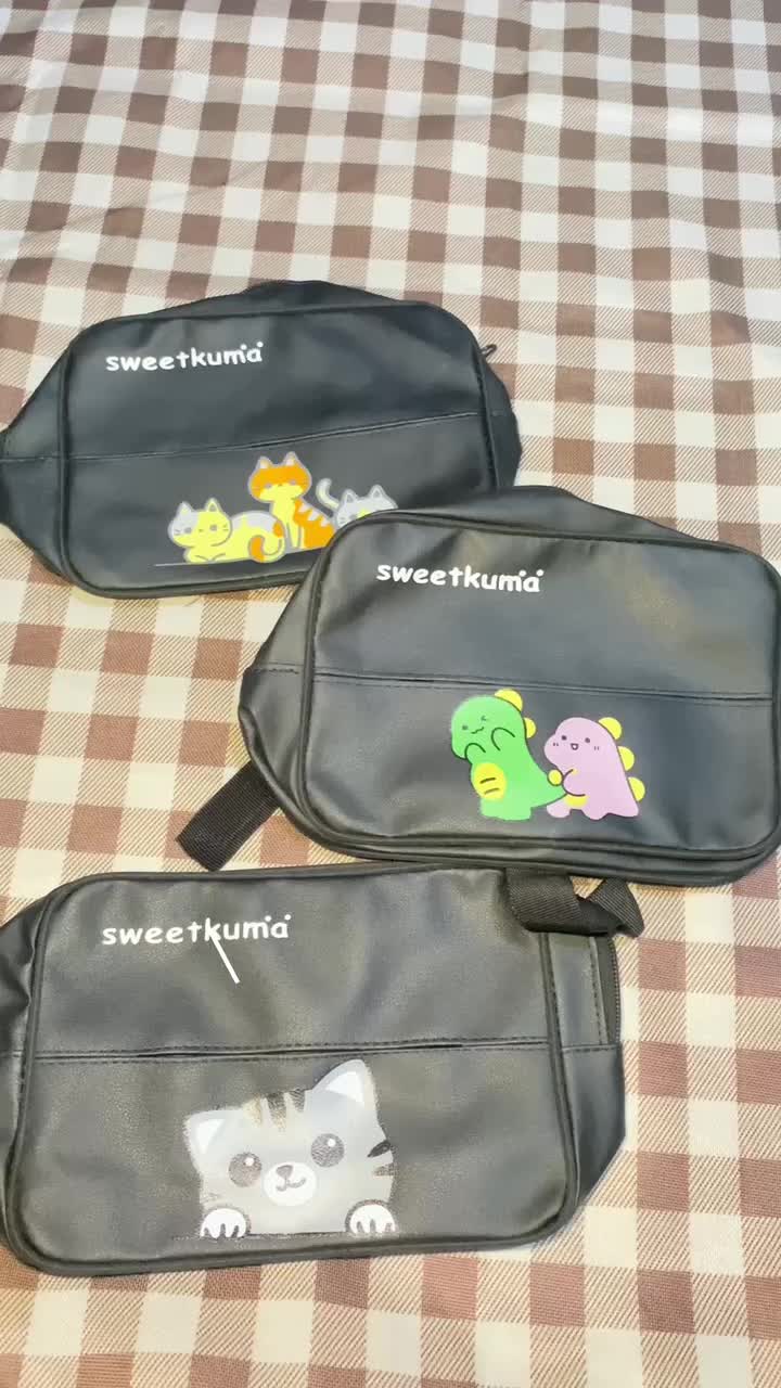 Tas Tisu Mobil Sablon Model Klik Sun Visor Car Hitam Elegan