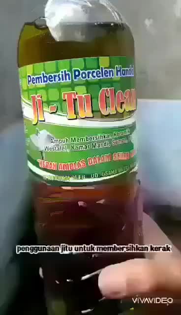 Jitu clean pembersih kerak bandel AMPUH Lantai
