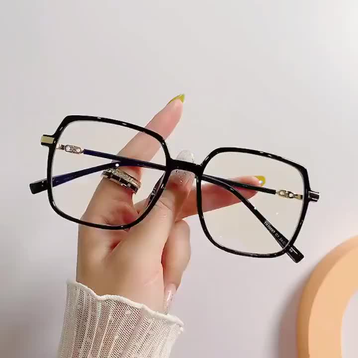 PL-AR011 Kacamata Anti Radiasi Persegi/Kacamata Style Korea Bingkai Retro Petak Eye glasses Eyewear