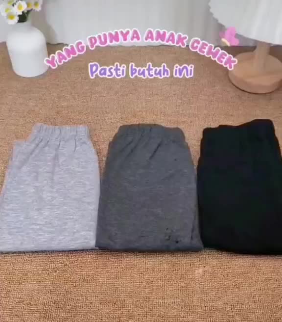 celana legging anak bahan rayon soft usia 1-13 thn/legging anak perempuan