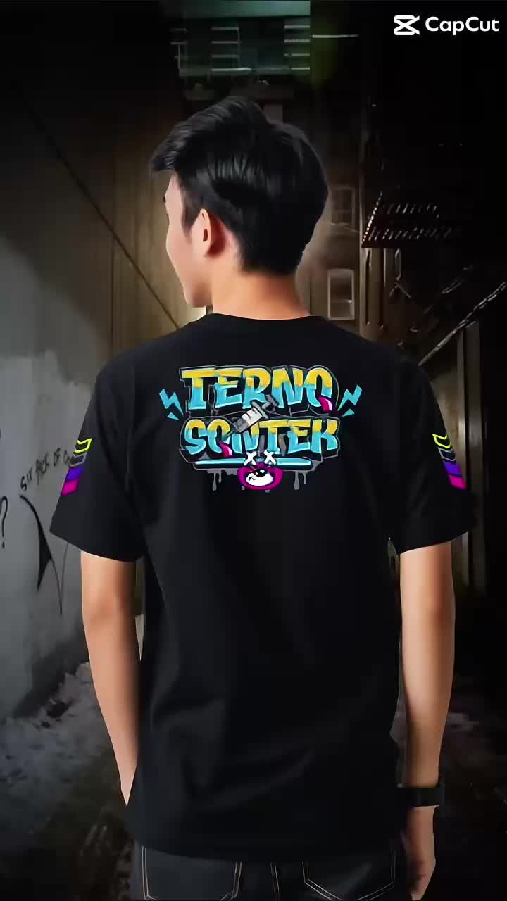 KAOS TERNO SONTEK | Sablon Baju Terno Sontek Atasan Pria Wanita Katun Combed 30s Distro Free Stiker