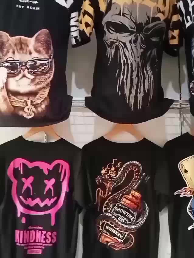 Baju Kaos Tshirt Distro Cowok & Cewek Lengan Pendek Motif Sablon Hunting Cat Keren Cod Flash Sale Katun Combed 30s Lokal Lembut