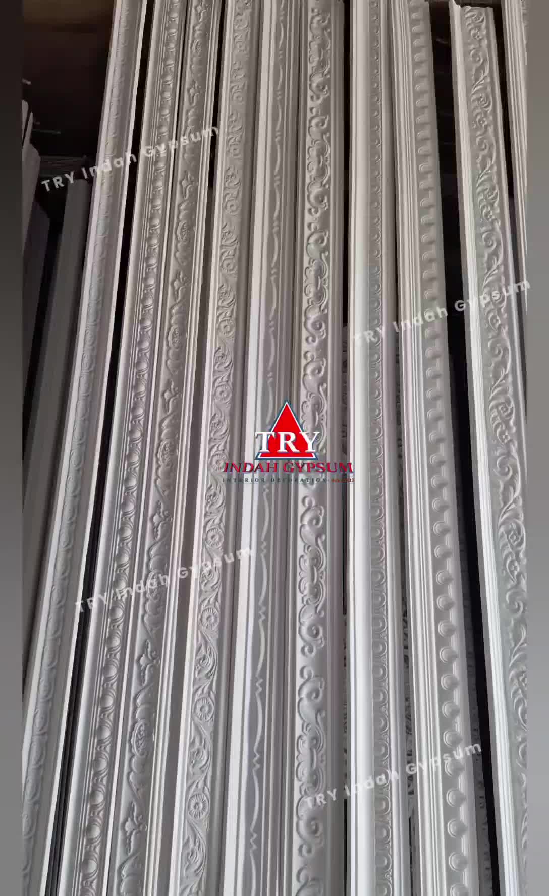 List Gypsum Plafon motif KLASIK 8cm 9cm 10cm - Original TRYINDAH