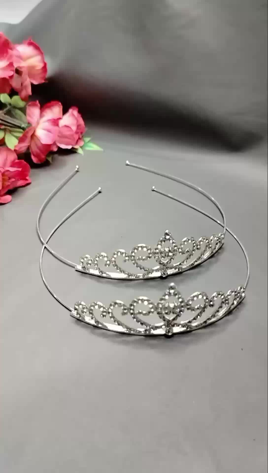 BANDO MAKOTA ANAK BESI // BANDO MAHKOTA WANITA KOREA FASHION // MAHKOTA KECIL WISUDA