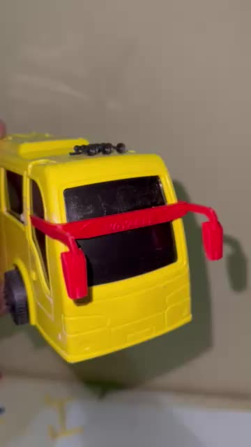 Topi + spion bus miniatur, Bando + Spion bus miniatur, bando Bus, Topi bus termurah Headbands