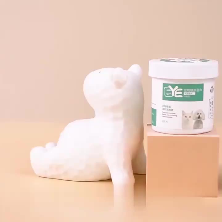 Tissue Pembersih Telinga dan Mata Hewan Peliharaan Pet Wipes - Untuk Anjing dan Kucing