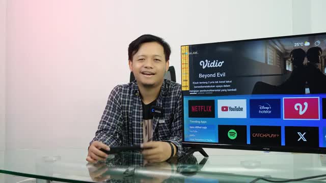 【Ekslusif Steven Stenly X Advance Digitals】Android TV Google TV Advance ADV-3203A Smart TV HD 32" WiFi LAN TV Digital DVB-T2/C Garansi Resmi 1 Tahun Frameless
