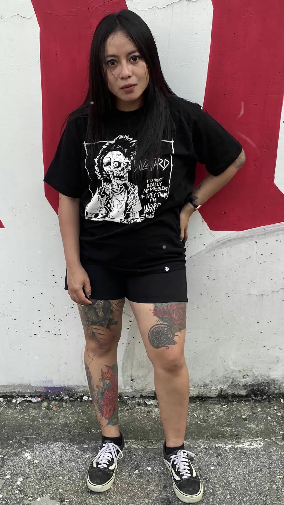 TShirt Buzztard FTW Fakk The World // Kaos Punk // Kaos Hardcore // Kaos Musik
