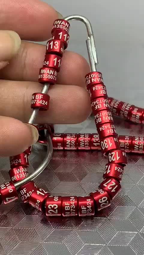 Omah Ring | NL Laser STD | Ring Burung Merpati, Kenari, Kacer, Murai, Jalak, cucak ijo dll