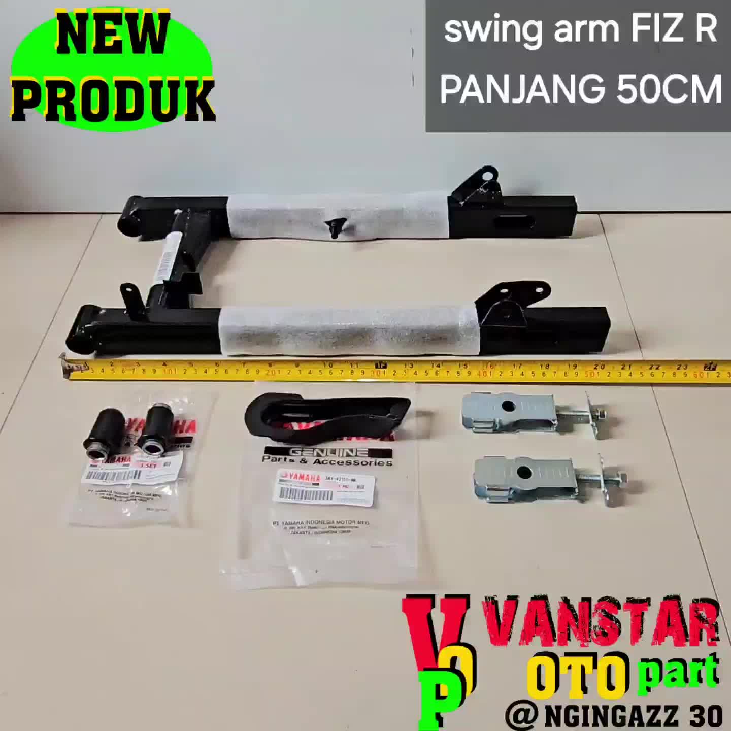 SWING ARM FIZ R LONG PANJANG 50CM PNP FIZR FORCE1 ALFA VEGA R LAMA JUPITER Z