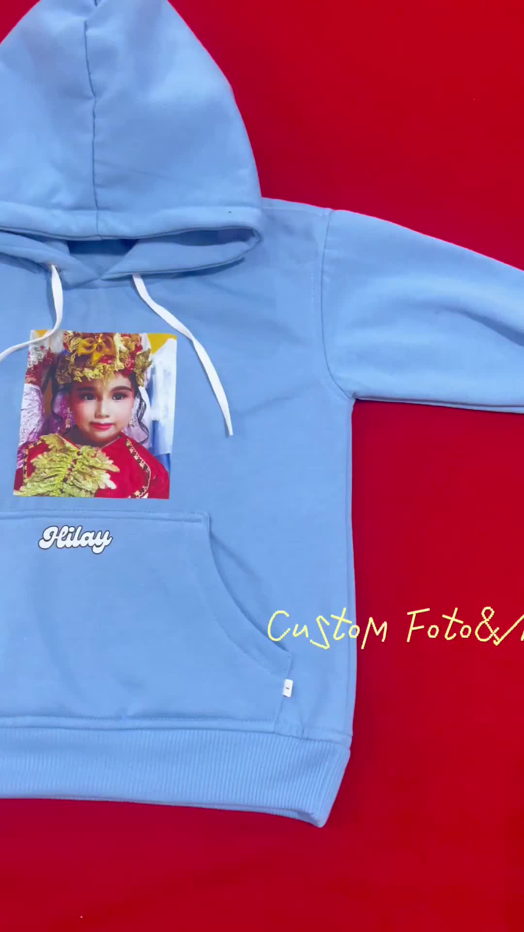 NAMA KIDS Sweater Hoodie Anak Custom Free Sablon Nama SWEATER HOODIE SABLON NAMA ANAK CUSTOM NAMA ANAK