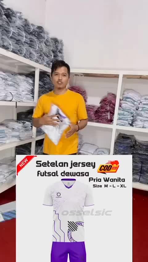 BAJU OLAHRAGA COD JERSEY FUTSAL PRIA WANITA DEWASA Sport Setelan