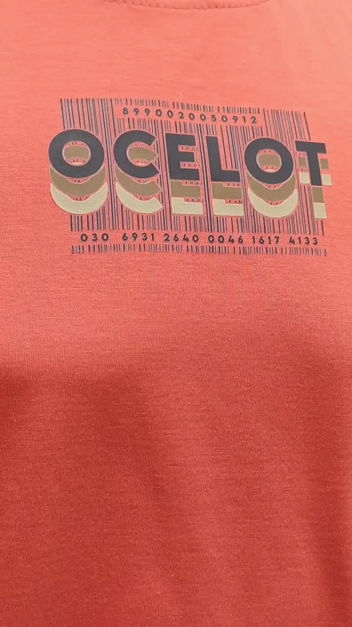 Baju Kaos Ocelot Lengan Panjang Dewasa Model Simple Bahan Pe 24s Semi Katun - Distro - Polos - Pria Keren Oblong sablon