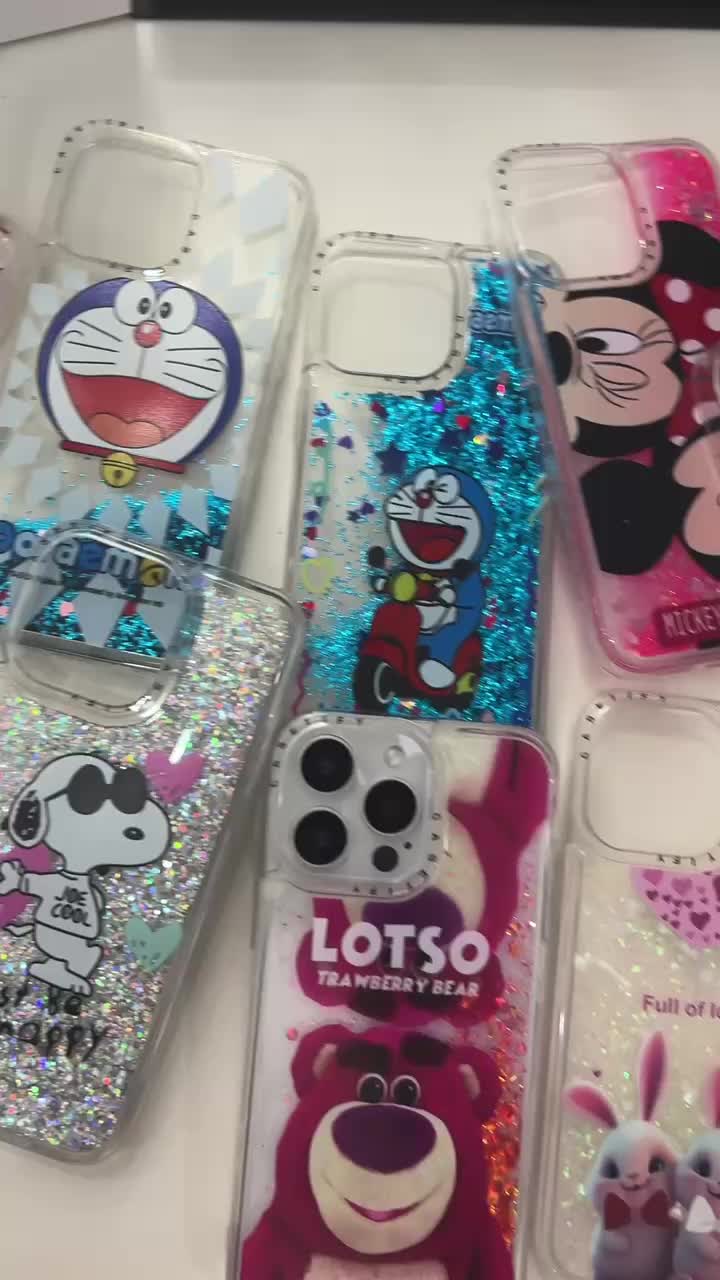 CASING HP GLITTER AIR MOTIF KARTUN OPP* RENO 4 / 5 / 5F / 6 / 7 4G / 8 / 8T / 10 PRO PLUS ZI