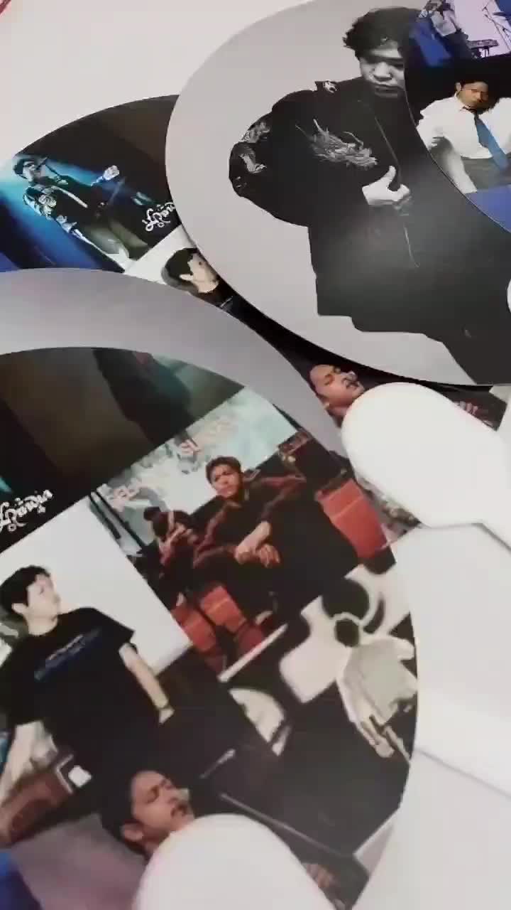 Print cetak Custom souvenir Kipas Tangan, Kipas, Handfan Ukuran 16 cm  2 portable random