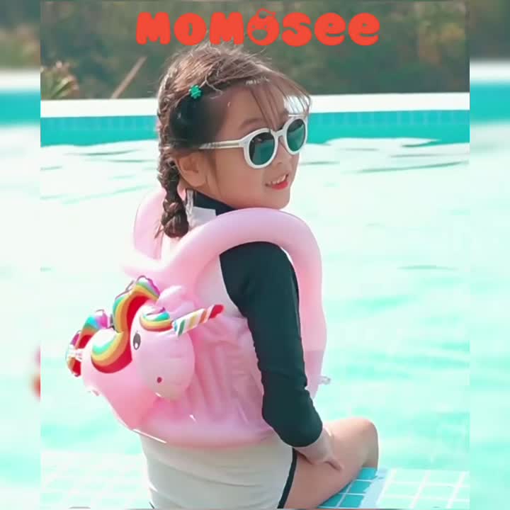 Momosee Pelampung Rompi Renang Anak Swim Vest Jaket Pelampung Renang Anak Motif Lucu WJ24