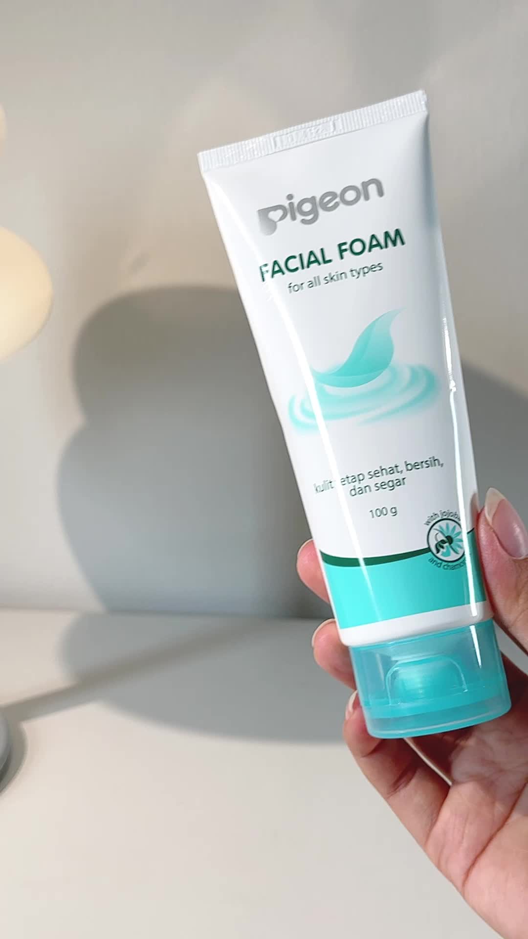 PIGEON TEENS FACIAL FOAM ALL SKIN TYPES 40ML|  Kulit Normal | Sabun Cuci Muka Remaja | Pembersih Muka Remaja