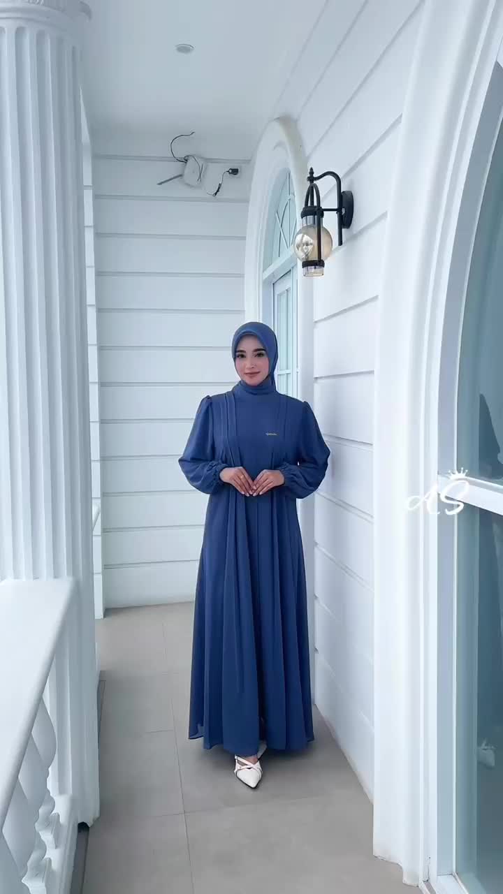 Ayu Sandra - RANIA GAMIS SET HIJAB SEGI EMPAT BEST SELLER