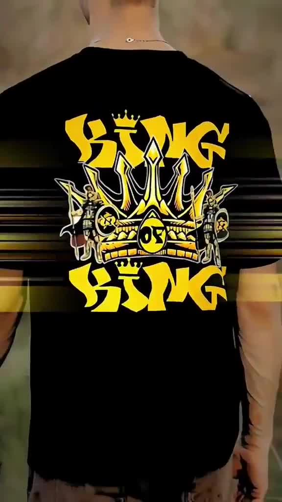 kaos distro RRQ King Of King Keren Terbaru Tshirt baju gaming Unisex pria wanita katun combed 24s Nyaman Sablon Digital Premium