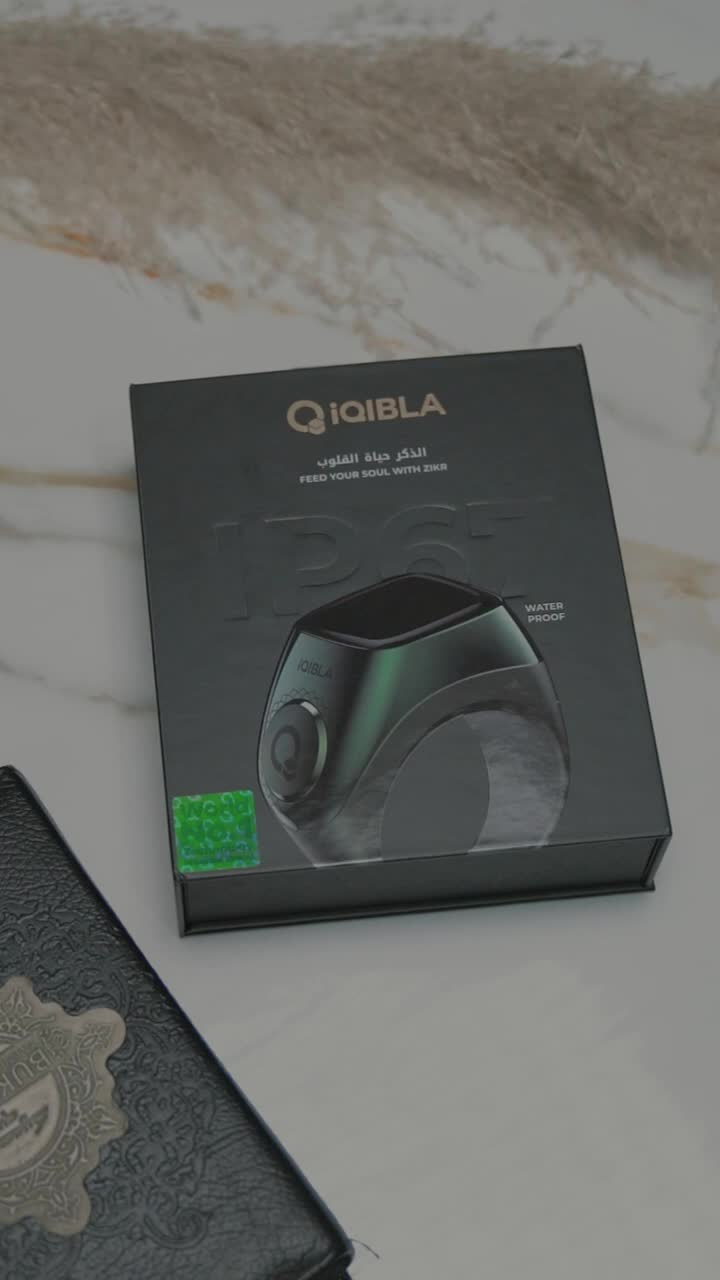iQibla Zikr Smart Ring Flex Pro Cincin Tasbih Digital Original