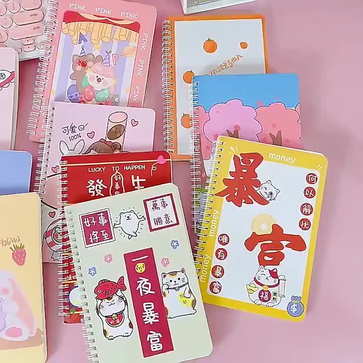 BISA COD B5865 Buku Catatan Kecil Notebook Ring Motif / Notebook Ring Motif