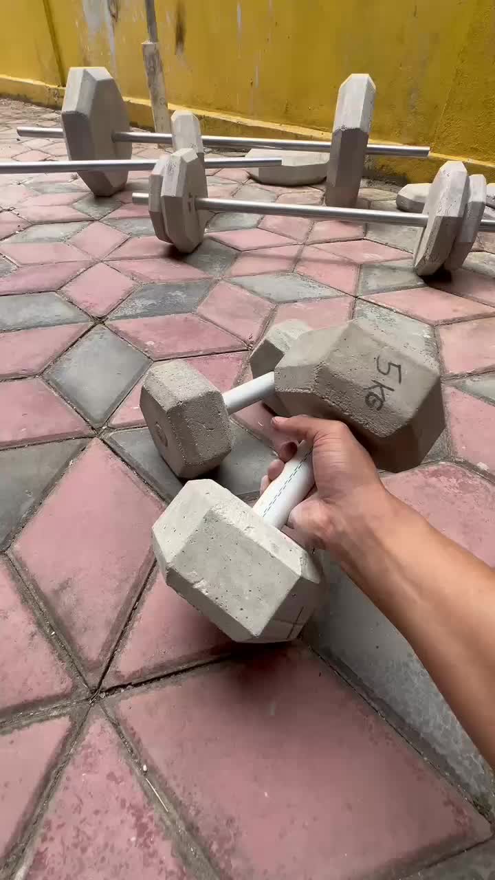 Cetakan Dumbell Kosongan 5-25Kg Alat untuk membuat dumbbel sendiri di rumah dumbel set murah gratis ongkir