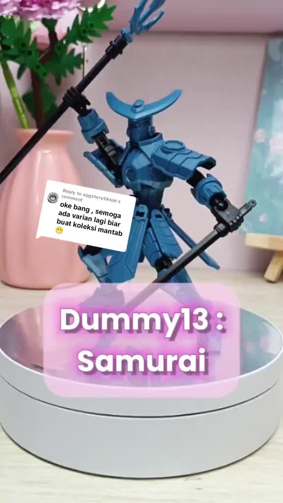 Mainan Action Figure Lucky 13 Multi-sendi Senjata Bergerak Plastik - Model 3D Upgraded - Permainan, Toy, Dewasa