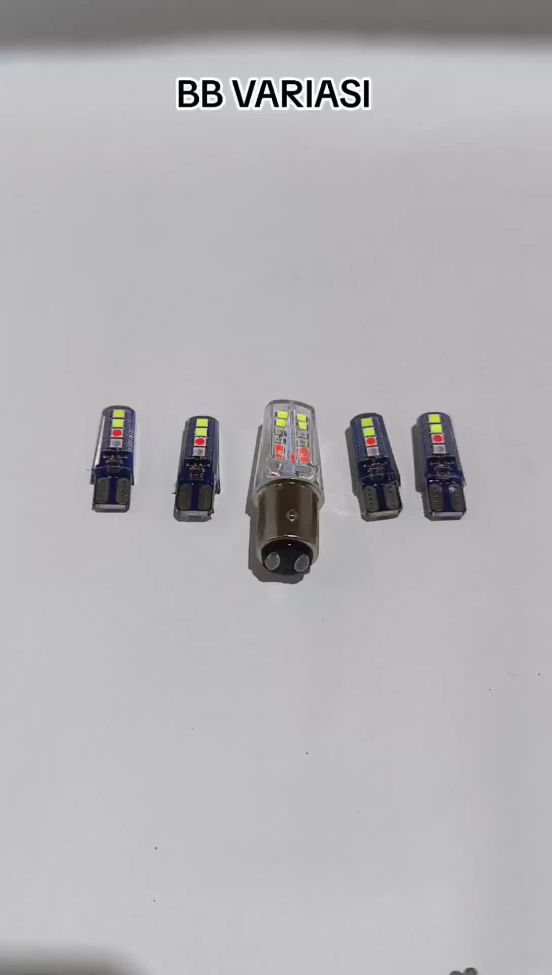 PROMO PAKET LAMPU STOP REM RGB BOLVAN LED DAN LAMPU SEIN SEN DEPAN BELAKANG JELLY RGB 4 WARNA RUNNING FLASH DC 12 VOLT UNIVERSAL