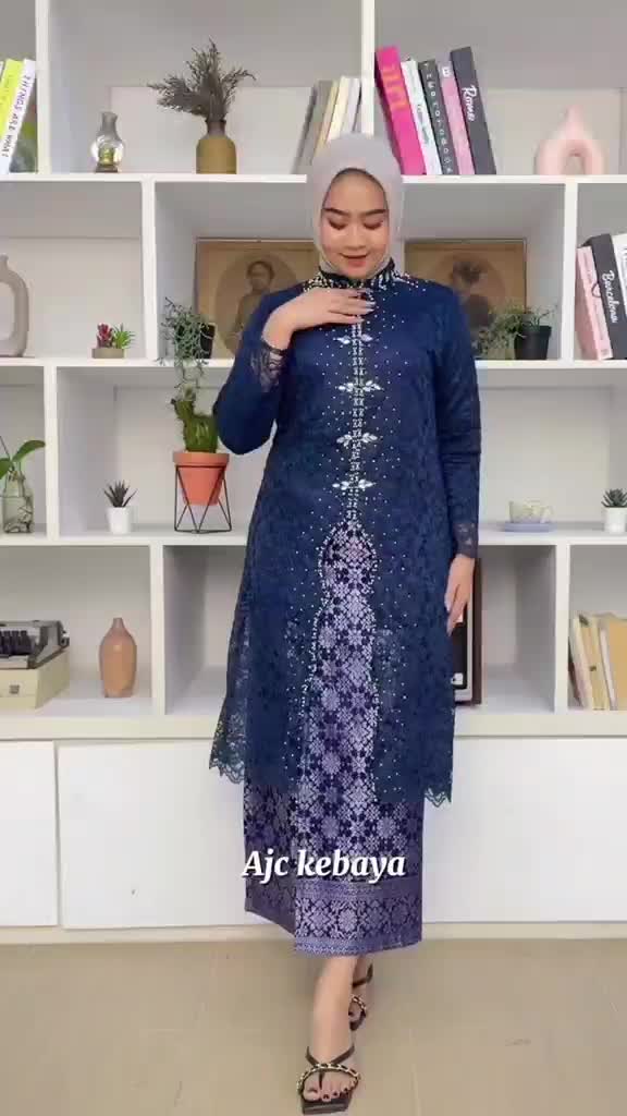 bisa COD set kebaya brukat payet Yura/kebaya modern/kebaya ibu besan/kebaya kondangan/kebaya GALAGAH 99 /kebaya termurah/kebaya LD 120/set kebaya songket selendang/kebaya full payet/kebaya busui friendly