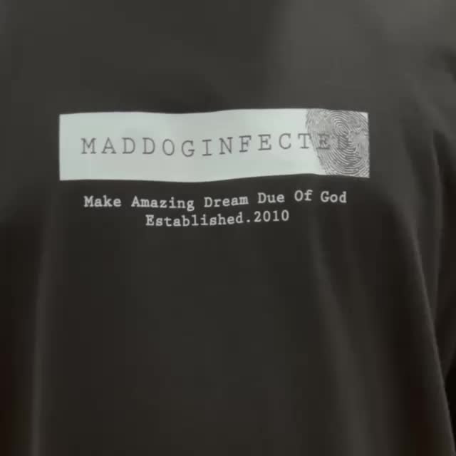 Maddog Infected - Kaos - FINGER STYLE BLACK - | T-shirt Pria Wanita Unisex Hitam Distro ORIGINAL